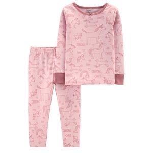 🆕NWT Carter’s girls unicorn pajamas